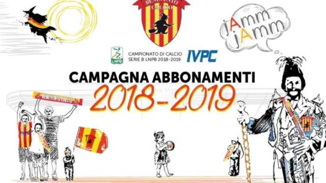 Benevento Calcio: disponibili le tessere segnaposto