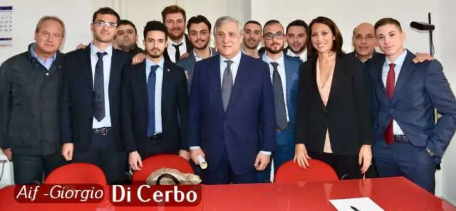 Tajani a Benevento, Forza Italia Giovani: ''Forza Italia in grande crescita, ma c'è tanto da fare''