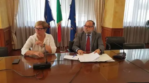 D'Amelio, presenta alla stampa il nuovo Garante dei detenuti campano Ciambriello