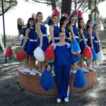 Le Majorettes Anbima Airola  brillano a Castel San Giorgio