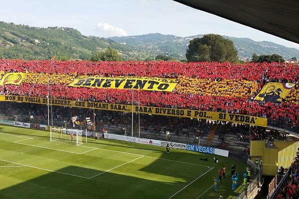 Benevento-Carpi, Serie B 2 aprile: info prevendita biglietti e prescrizioni