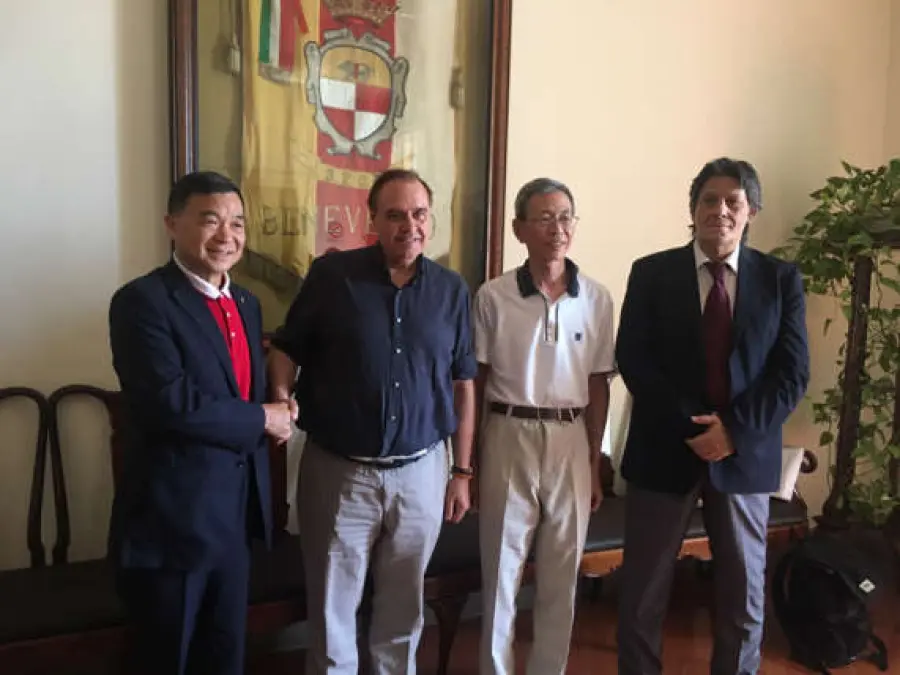 Il sindaco Mastella ha ricevuto una delegazione di buyer cinesi