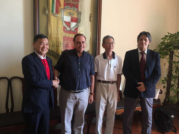 Il sindaco Mastella ha ricevuto una delegazione di buyer cinesi