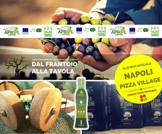 Coldiretti, al Napoli Pizza Village solo olio extravergine di produttori campani