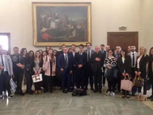 Delegazione Unifortunato in visita alla Corte di Cassazione e al Supremo Tribunale della Segnatura Apostolica