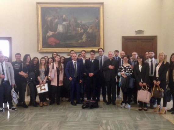 Delegazione Unifortunato in visita alla Corte di Cassazione e al Supremo Tribunale della Segnatura Apostolica