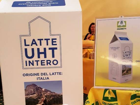 Etichettatura latte, in regola due confezioni su tre. Soddisfazione di Coldiretti Benevento