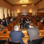 Il sindaco Mastella ha ricevuto una delegazione di studenti marchigiani