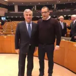60 anni Europa, Armando Cesaro a Bruxelles incontra il Presidente Tajani