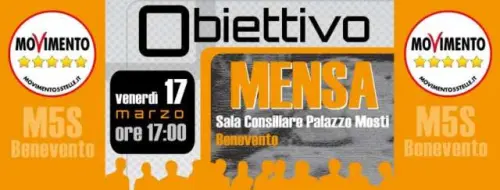M5S, il 17 Marzo a Benevento assemblea pubblica sul caso Mensa