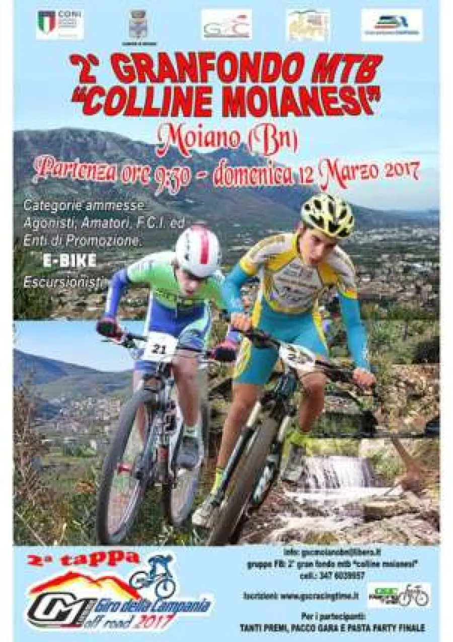 La lunga attesa è finita per Granfondo Mtb delle Colline Moianesi, si parte.