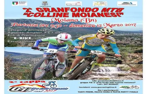 Granfondo delle colline Moianesi, appuntamento per il 12 Marzo