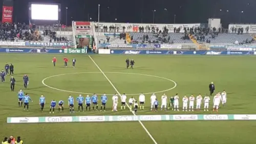 Novara-Benevento 1-0. Seconda sconfitta consecutiva per i giallorossi