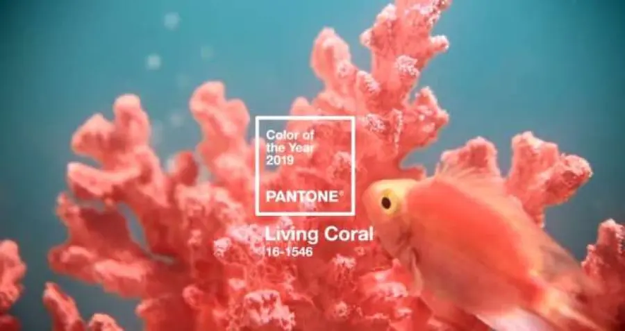 Colore arredamento Living Coral